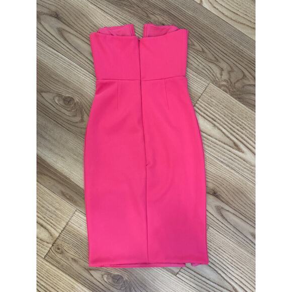 By the Way Pink Dress Strapless Womens XXS - Picture 6 of 7